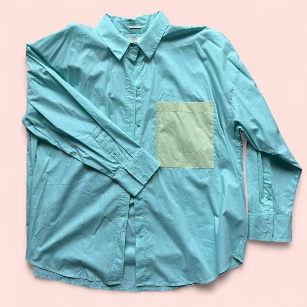 Abercrombie & Fitch Lightweight Cotton Button Up size XL